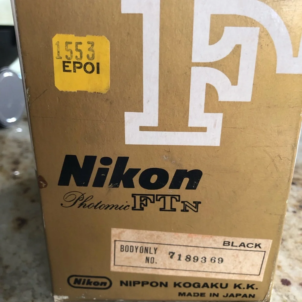 Nikon FTn camera w/own working light meter, 3 lenses, misc accessories!